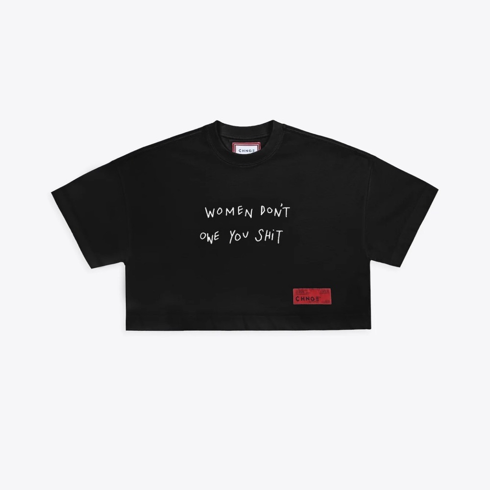 Kids Black Graphic T-Shirt